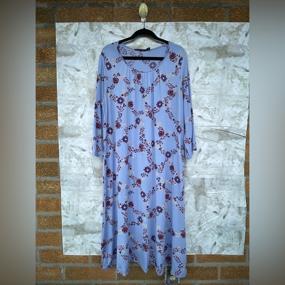 Gudrun SJoden micromodal floral print size medium dress - Picture 1 of 7